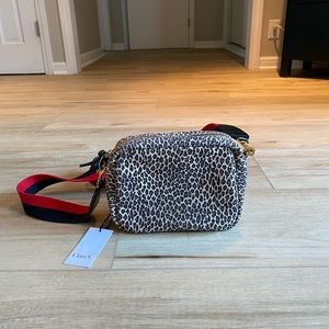 Clare V midi sac new with crossbody belt